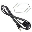 Car 3.5mm AUX In Input Adapter Cable 3.5 Jack Universal Aux Lead Cord + Dis