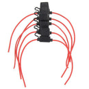 5pcs Waterproof Car Automobile Inline Mini In-Line Fuse Holders 12V 30 Amp