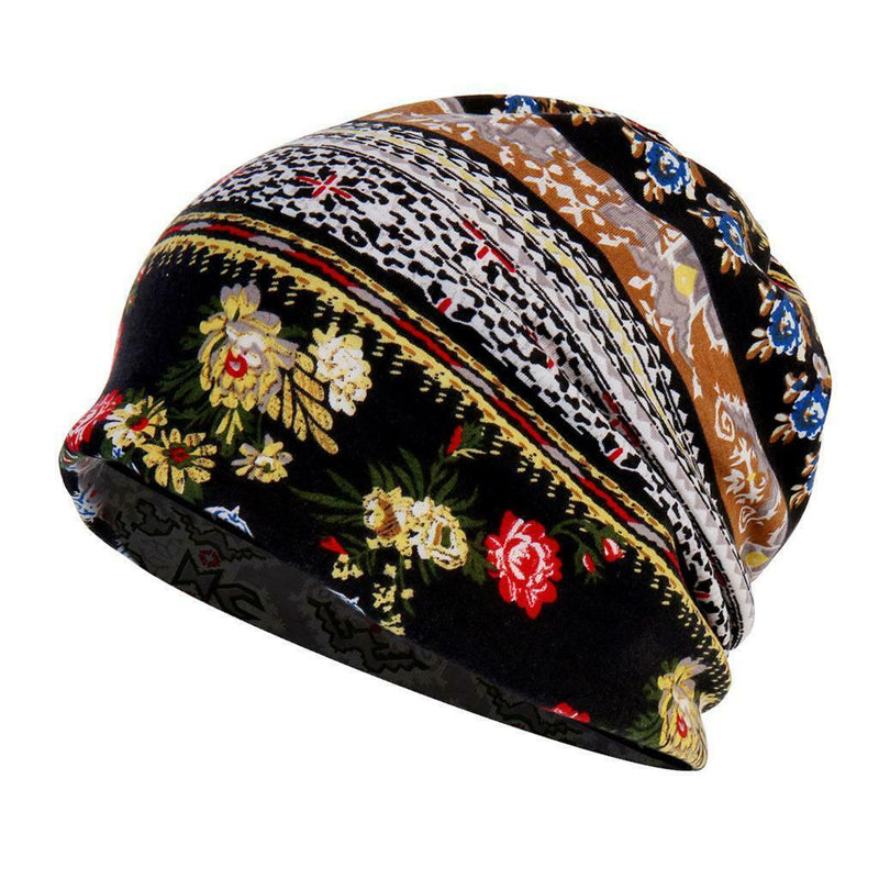 Unisex Fashion Slouchy Beanie Hat Sleep Turban Cap Headwear Pack of 3
