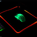 Gaming Mouse Pad RGB LED Light Color Switching For Computer Laptop Colorfull
