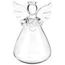4 Pieces Terrarium Vase Angel Shape Hanging Vase Flower Plant Hydroponic
