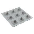 9 Grids Square Silicone Soap Molds Handmade Soap for DIY Soap Making Chocol