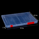 A4 file storage box transparent box office supplies durable desk storage box