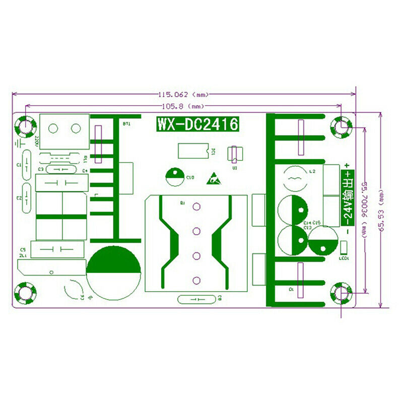 Power Supply Module Board Switch AC-DC Switch Power Supply BoardB Gw