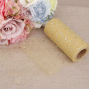 2 Roll Glitter Sequin Tulle Fabric 15cm Wide for Clothes Gifts Party Decor