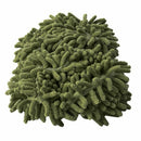 Slippers with mop cover, clean the bathroom (Dark green)