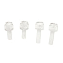 2pcs Clear Durable Acrylic Aquarium Fish Tank Water Pipe Hose Fixing Clip Tube