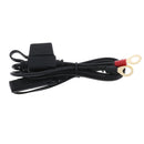 Motorcycle battery terminal ring connector harness 12v charger Y adapter ca FT