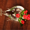 Glass Hydroponic Flower Plant Vase Landscape Terrarium Container Whale Decor