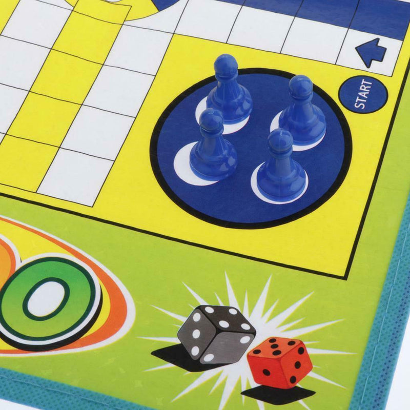 Foldable Flying Ludo Chess Board Game for Family Children Board Chess Game