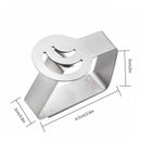 4 Pcs Set Stainless Steel Tablecloth Clamps Wedding Promenade Table Cover H