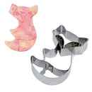 Fox Shape Stainless Steel Cake Biscuit Cookie DIY Tools Mold Baking O5P1