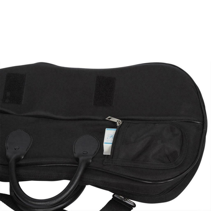 Violin Bag Case Storage Cotton Padded Box Protection Oxford Cloth Black