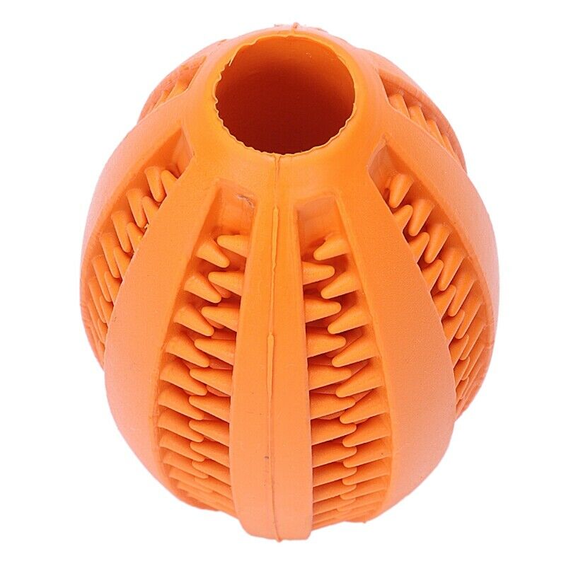 Durable Dog Ball Toys for Aggressive Chewers [Bite Resistant] Soft Natural