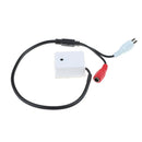 1Pcs adjustable microphone audio/sound monitor with rca 3.5mm for cctv cameA Hn