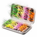 32pcs Fly Fishing Lure Set Tackle with Case Box Butterfly Insect Pesca Arti