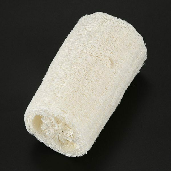 5X(Natural Loofah Bath Shower Sponge Scrubber I6L1)