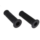 Universal Motorcycle 7/8" Handle Bar Hand Grips Retro Handlebar Black