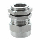PG13.5 Waterproof Stainless Steel 6-11mm Dia Cables Gland Connector W7K9