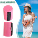 Rhythm Ring Sand Shaker Guitar Ukulele Maraca Wear on Finger Musical Cabasa A