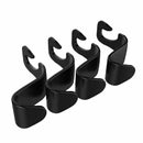 Car Seat Back Hooks Vehicle Hidden Headrest Hanger For Handbag Shopping Bag X3D4