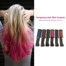 6 Colors Mini Hair Chalks Multicolor Color Dye Crayons Comb Styling Tools