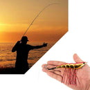 Soft foot Hook Wood Shrimp Lures Fishing Tackle Octopus Bait Squid Hook Hot