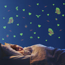 Luminous Glow In the Dark Heart Wall Stickers for Kids Baby Bedroom Decor