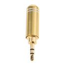 4Pieces 2.5mm Stereo Male Plug Jack Audio Adaptor Soldering Connector