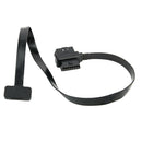 Universal Car 16 Pin Cable Male To Dual Female Cord Diagnostic Cable Adapter