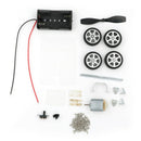 Mini Wind Car 130 Brush Robot for Arduino Children Educational DIY Car Kits LJ