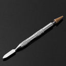 Dual Head Brass Head Leather Edge Oil Dye Pen Paint Roller Tool for Craft