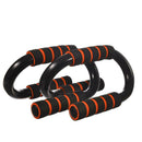 1pair S-shaped Push-ups Stands Bar Tool for Fitness Chest Training Exercise