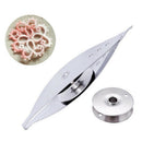 Metal Tatting Shuttle for Hand Lace Making DIY Craft Knitting Weaving Tool ivTE