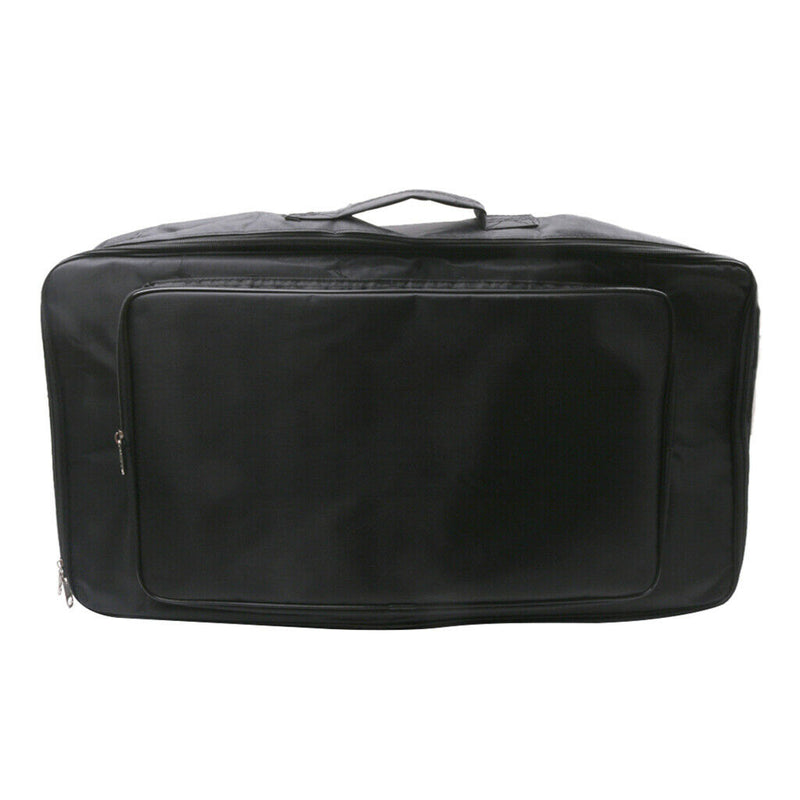 Durable Guitar Effect Pedal Storage Bag Handbag, Dual Zipper Design, with a