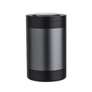 Outdoor Travel Stainless Steel With Lid Car Ashtray LED Blue Light Smokeless
