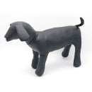 Leather Dog Mannequins Standing Position Dog Models Toys Pet Animal Shop Di