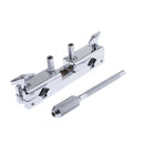 Professional Metal Cowbell Clamp Bracket Rod Set for Drummer Students Adults,