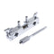 Professional Metal Cowbell Clamp Bracket Rod Set for Drummer Students Adults,