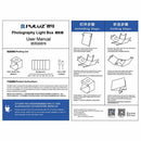 Foldable Portable Photo Mini Light Box Studio Tent Home Photography LED Light AU