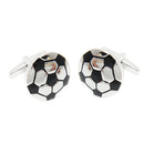 Brass Sports Mens CuffLinks Football Style CuffLinks As Described Black