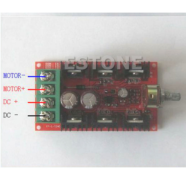 12/24/48V 10-50V 40A DC 2000W MAX Motor Speed Control PWM HHO RC Controller New