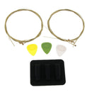 Guitar Parts with Acoustic String, Mute Pad and Picks Set for Guitar Lovers
