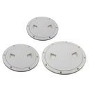 2X Non Slip 4" Deck Inspection Access Hatch Cover For Marine Water Tight