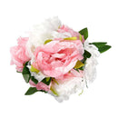flowers peony silk wedding 10 head bouquet decorative ornaments artificial  P7J9