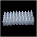 Pack of 50 Plastic LDPE Squeezable Dropper Bottles Eye Liquid Empty New (10