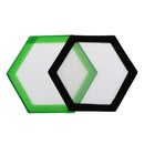 Hexagon Oil Slick Concentrate Pads Mat Oil Slick Non Stick Fiber Glass Silicon