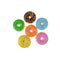 7 cm Mini Donut  Slow Rising Cell Phone Straps Bread Anti stress Toy3C