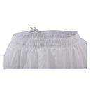 White A-Line 3 Hoop 2 Layer Bridal Wedding Gown Dress Slip Underskirt Petti