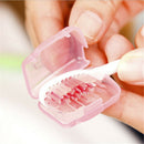 1set/5pcs New Portable Travel Toothbrush Head Cover Case Protective Cap JR